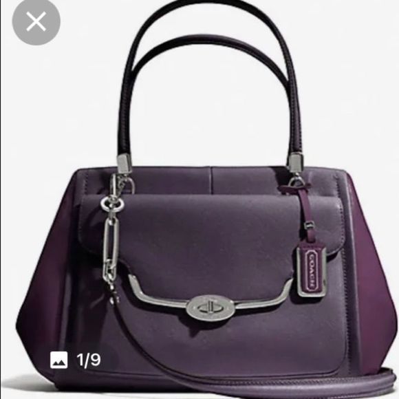 Coach Handbags - COACH Madeline East West Satchel Crossbody